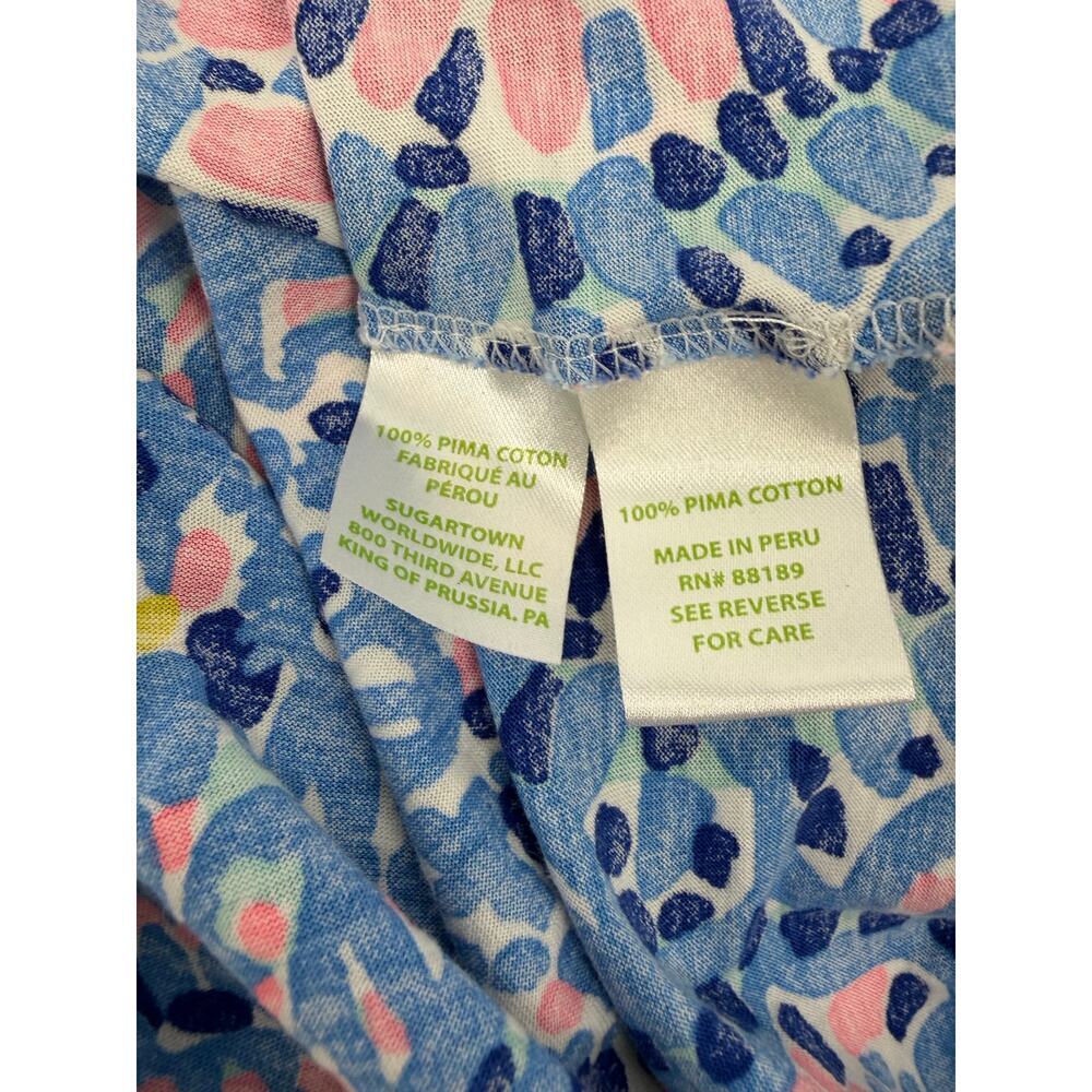Lilly Pulitzer Kinsey Tank Top Tic Tac Tile - Picture 8 of 8